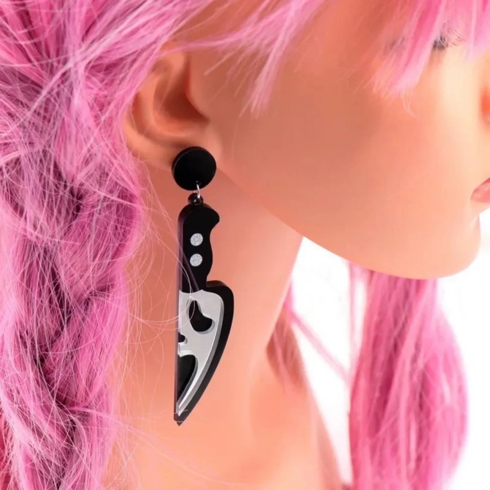Scream Knives Dangle Earrings